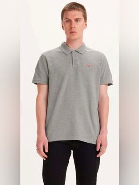 Levi's Men's Gray Polo Shirt